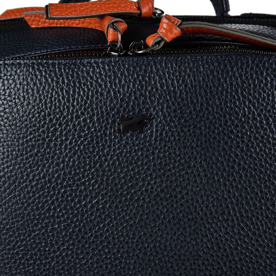 Braun Büffel Novara Zaino da lavoro Vera Pelle 40 cm Vano porta PC