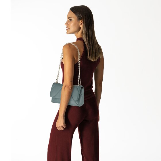 Patrizia Pepe Fly Borsa a tracolla in pelle imbottita 25 cm