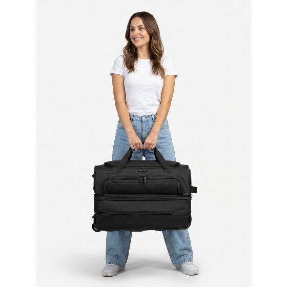 Redolz Duffle Essentials Borsa da viaggio a 2 ruote 55 cm M con patta di espansione