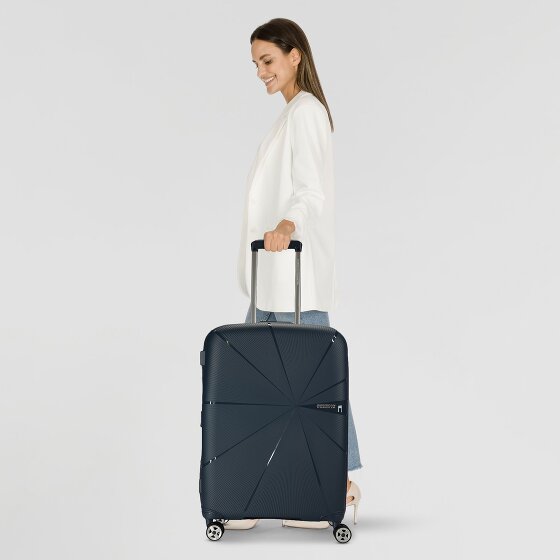American Tourister Starvibe 4 ruote Carrello 67 cm con piega di espansione