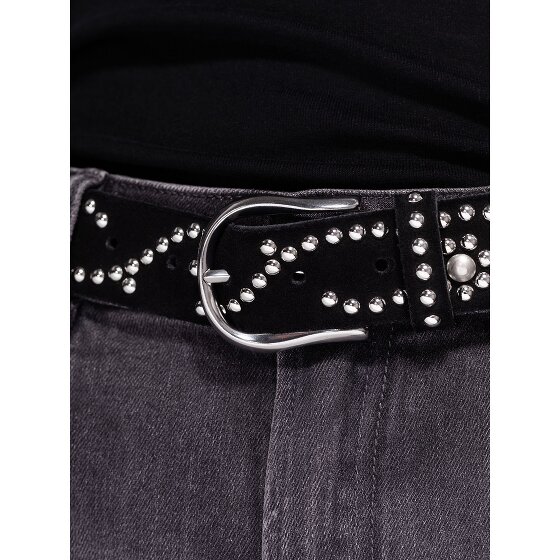 b.belt Cintura con borchie Vera Pelle