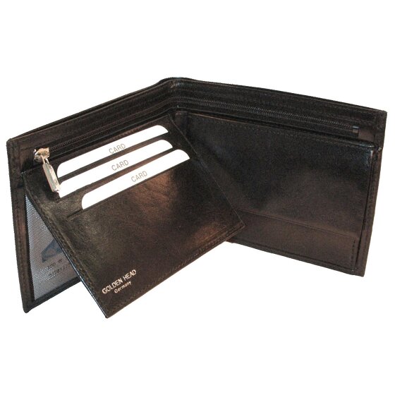 Golden Head Portafoglio Colorado RFID in pelle 12,5 cm