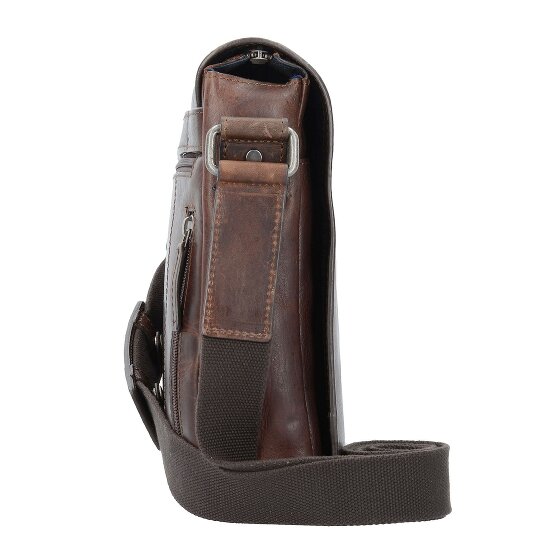 Leonhard Heyden Roma Messenger in pelle 31 cm Scomparto per laptop