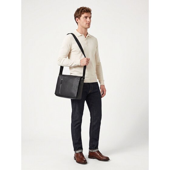 Strellson Kennington Messaggero Vera Pelle 38 cm Vano porta PC