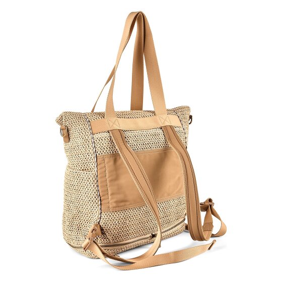 Desigual Raffia Borsa a tracolla 29 cm con piega di espansione