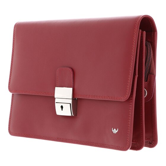 Golden Head Polo Uomo Borsa da polso in pelle 23 cm
