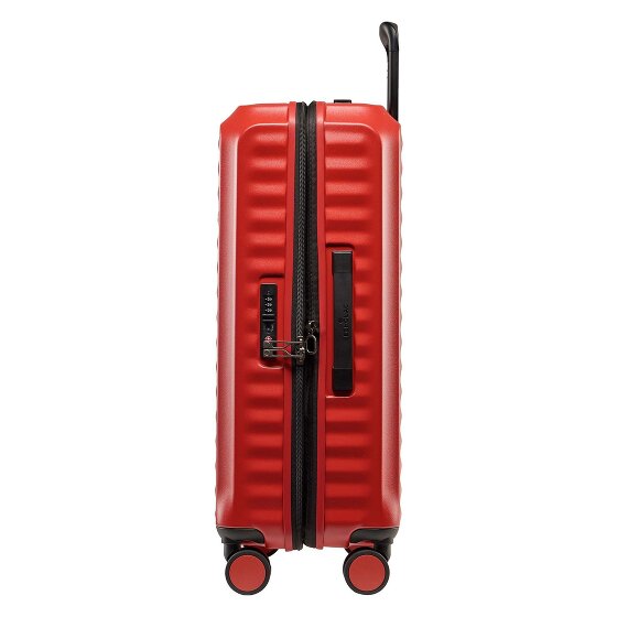 Echolac Oxygen 4 ruote Set di valigie 3 pezzi con piega di espansione