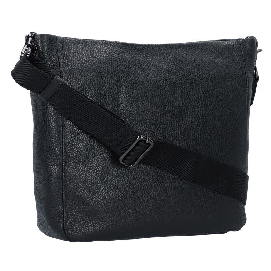 Mandarina Duck Mellow Leather Borsa a tracolla Vera Pelle 30 cm