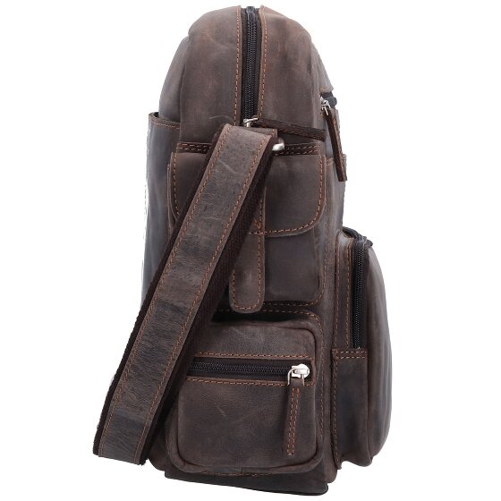Greenland Nature Westcoast Borsa a tracolla in pelle 29 cm