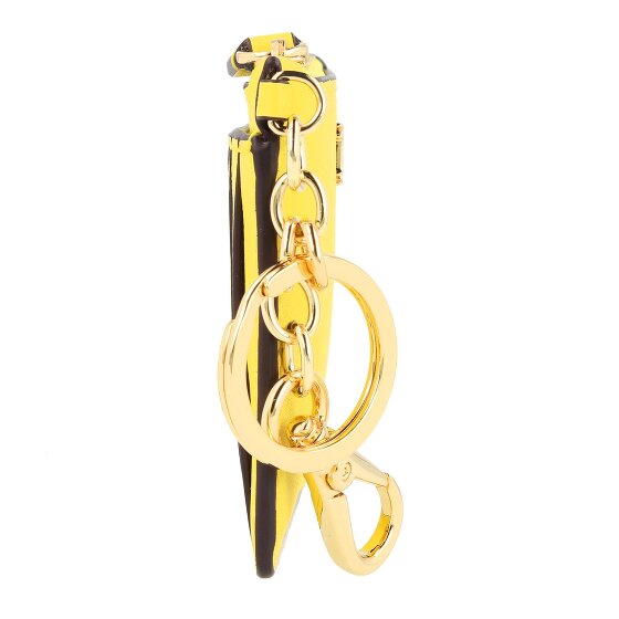 Lauren Ralph Lauren Zip Card Portafoglio chiave Vera Pelle 13 cm