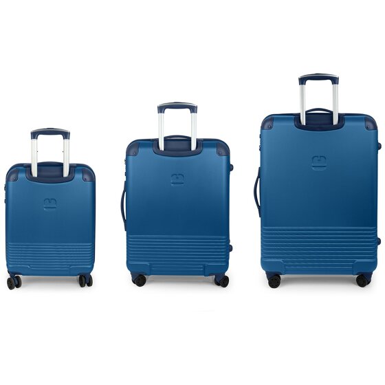 Gabol Balance XP 4 ruote Set di valigie 3 pezzi con piega di espansione