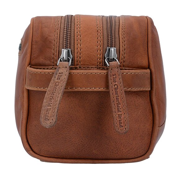 The Chesterfield Brand Wax Pull Up Borsa da toilette Pelle 24 cm