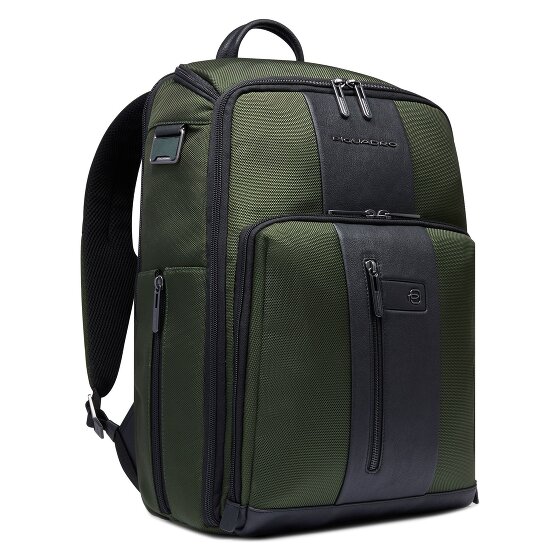 Piquadro Zaino da viaggio breve in pelle 43 cm scomparto per laptop