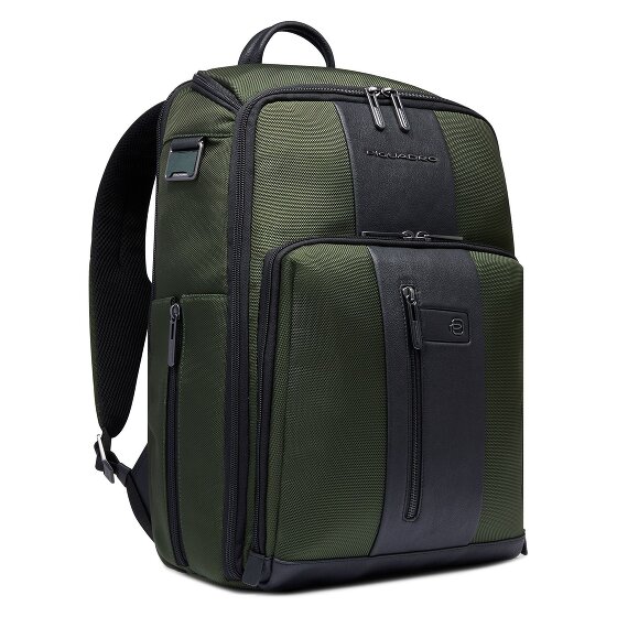 Piquadro Zaino da viaggio breve in pelle 43 cm scomparto per laptop