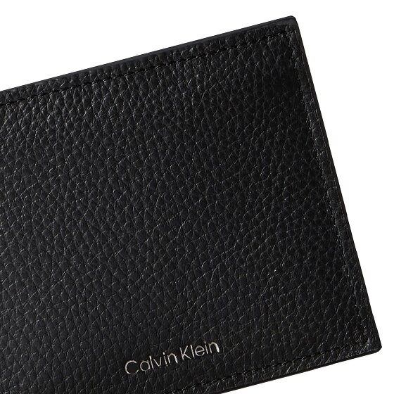 Calvin Klein CK Leather Portafoglio Protezione RFID Pelle 11 cm