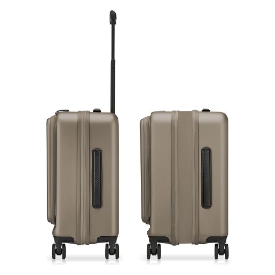 Roncato Florence Trolley da cabina a 4 ruote da 55 cm con scomparto per computer portatile a espansione