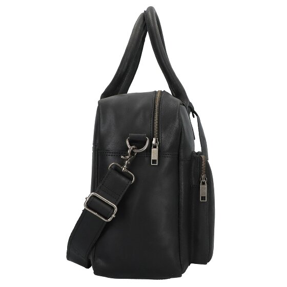 Burkely Cartella Mitch vintage in pelle 39 cm Scomparto per laptop