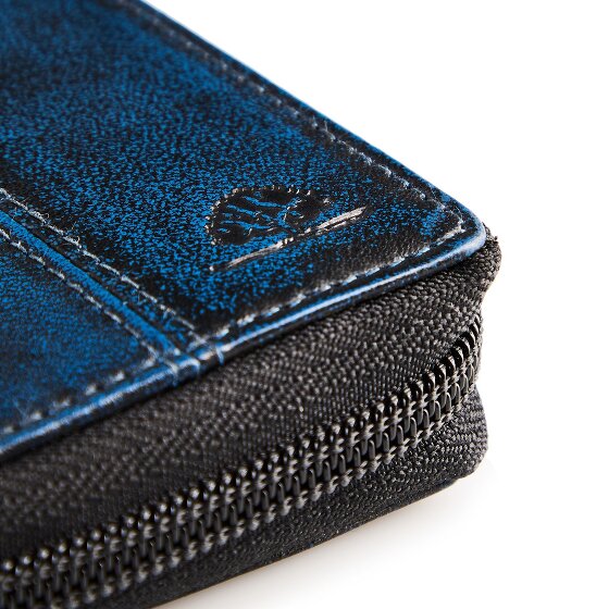 Greenburry Destressed Portafoglio Protezione RFID Pelle 10.5 cm