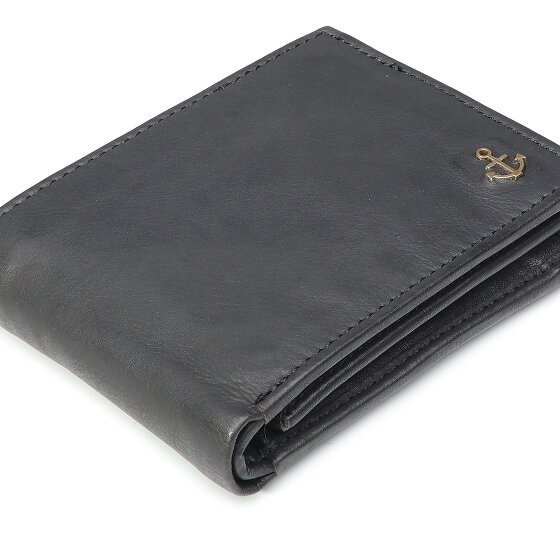 Harbour 2nd Kairos Portafoglio Protezione RFID Pelle 12 cm