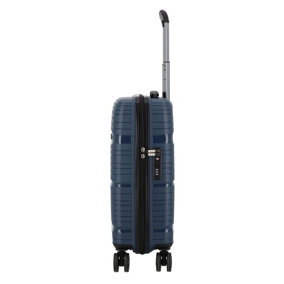 d&n Travel Line 4300 4 ruote Carrello della cabina S 55 cm