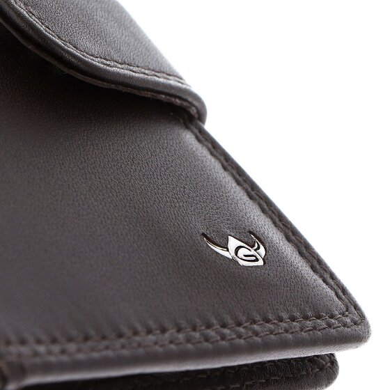 Golden Head Polo Custodia per carta di credito Protezione RFID Vera Pelle 8 cm