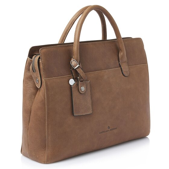 Castelijn & Beerens Carisma Borsa shopper Protezione RFID Vera Pelle 41 cm Vano porta PC