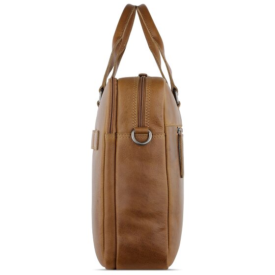 Klondike 1896 Gold Brain Cartella in pelle 35 cm Scomparto per laptop