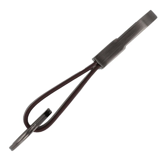 Braun Büffel Portachiavi Country in pelle 10 cm
