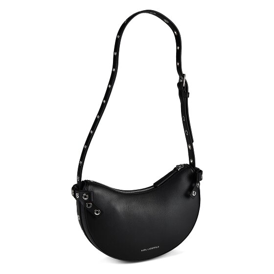 Karl Lagerfeld Autograph Borsa a tracolla Vera Pelle 26 cm