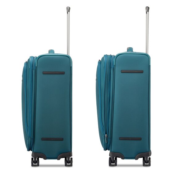 Roncato City 3.0 4 ruote Set di valigie 3 pezzi con piega di espansione