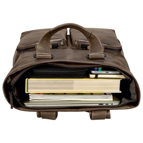 Leonhard Heyden Porto Zaino da lavoro Pelle 40 cm Leonhard Heyden Porto Zaino da lavoro Pelle 40 cm