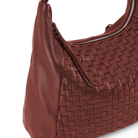 FredsBruder Calm Weave Borsa a spalla Vera Pelle 38 cm