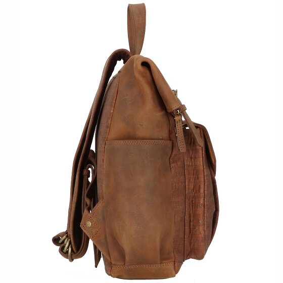 Greenland Nature Zaino Nature in pelle 38 cm Scomparto per computer portatile