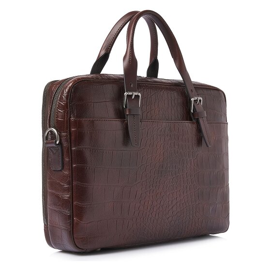 Castelijn & Beerens Jules Valigetta Protezione RFID Pelle 30 cm Scomparto per laptop