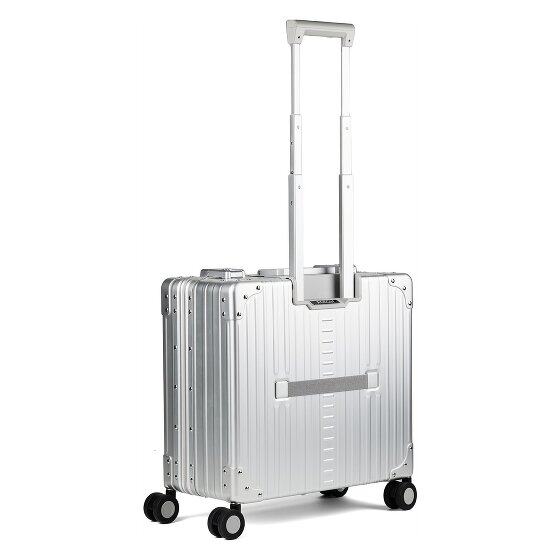 Aleon Trolley business Deluxe a 4 ruote in alluminio, 45 cm
