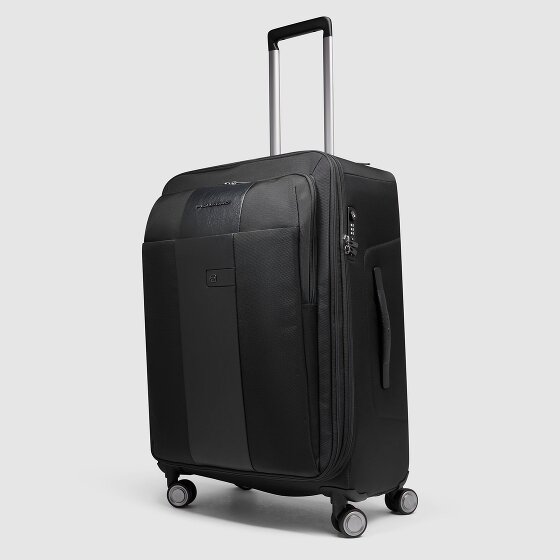 Piquadro Brief 4 ruote Carrello 68 cm con piega di espansione