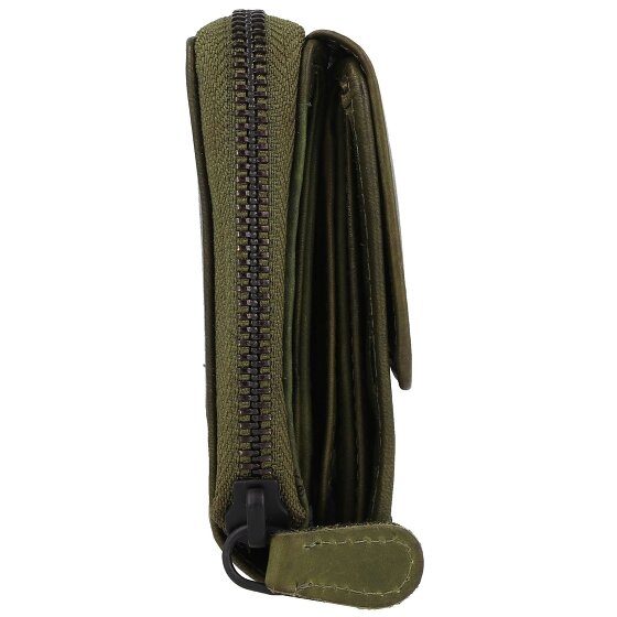 Jack Kinsky Risör Portafoglio Protezione RFID Pelle 14 cm