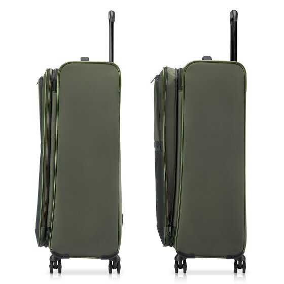 Roncato Metropolitan 4 ruote Set di valigie 3 pezzi con piega di espansione