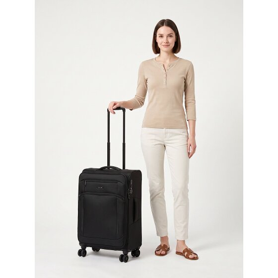 d&n Travel Line 9804 4 ruote Carrello M 68 cm espandibile