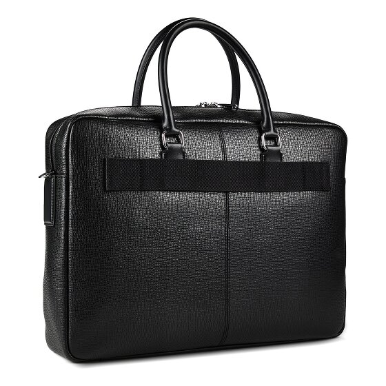 Lacoste Ossian Valigetta Vera Pelle 41 cm Vano porta PC