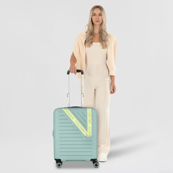 American Tourister Dynabelt 4 ruote Carrello della cabina 55 cm con piega di espansione