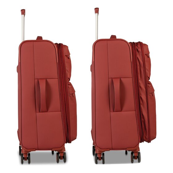 Worldpack Kyoto 4 ruote Set di valigie 3 pezzi espandibile