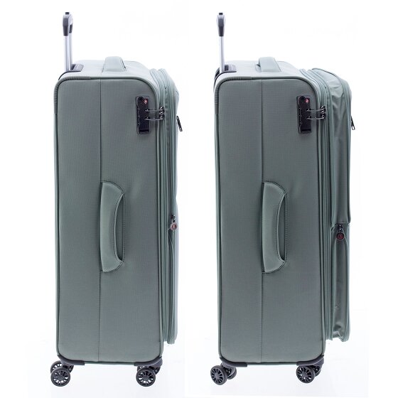 Gladiator 3700 4 ruote Carrello 78 cm con piega di espansione