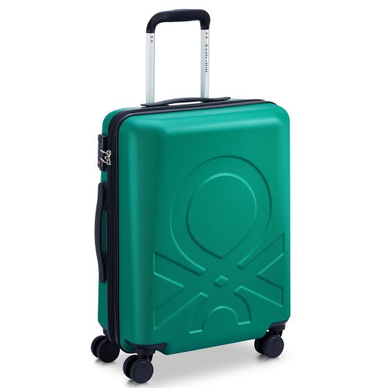 Delsey Paris x United Colors of Benetton Fabrica Carrello da cabina a 4 ruote 55 cm
