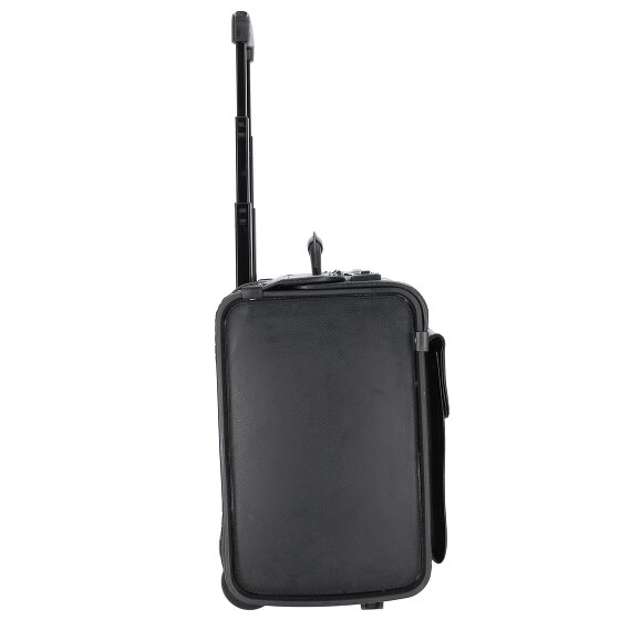 Alassio Valigia pilota in pelle a 2 ruote Scomparto per laptop da 48 cm