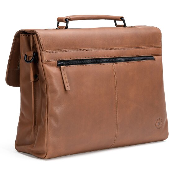 Farmhood Nashville Cartella XL 2 scomparti in pelle 39 cm