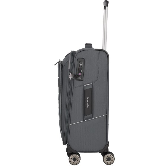 Travelite Skaii 4 Rotoli Carrello Cabina 55 cm