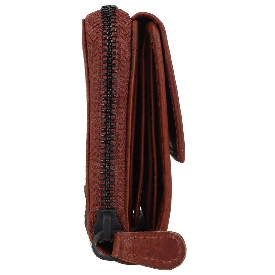 Jack Kinsky Risör Portafoglio Protezione RFID Pelle 14 cm