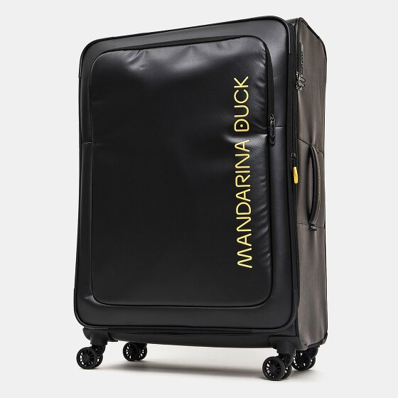 Mandarina Duck Eco Coated 4 ruote Carrello XL 83 cm con piega di espansione