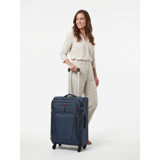 Wenger Beaumont 4 ruote Carrello M 67 cm con piega di espansione